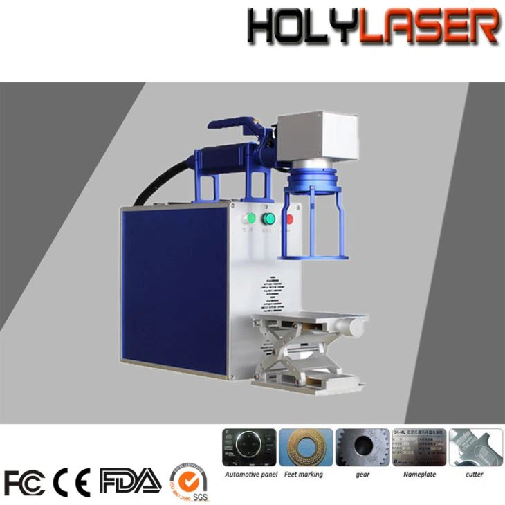 20W 30W 50W 100W PORTABLE FIBER LASER MARKING METAL ENGRAVING MACHIN